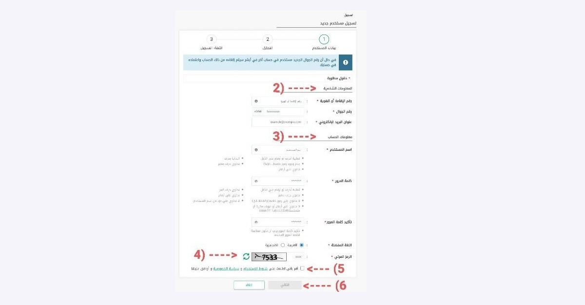  الاستعلام على مخالفات المرور ابشر في السعودية