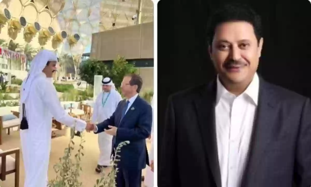 كاتب سعودي يكشف عن تحليله لمصافحة أمير قطر